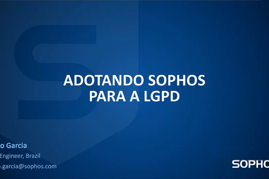 Sophos LGPD